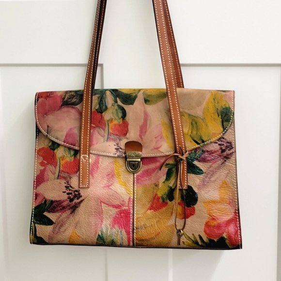 Patricia Nash Handbags - Patricia Nash Italian Leather ShoulderBag/Tote